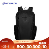 迪卡侬双肩背包轻便户外登山包徒步背包休闲NH120经典黑10L-4529058