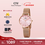 丹尼尔惠灵顿（DanielWellington）DW手表女欧美表简约钢带石英女士手表送女友新年礼物DW368
