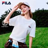 FILA斐乐多彩特调T丨速干防晒短袖26夏季新款男女同款休闲宽松T