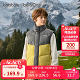 巴拉巴拉童装儿童马甲男童女童羽绒服外套2025新冬装上衣保暖208425101204