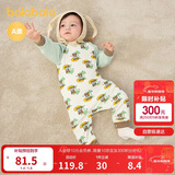 巴拉巴拉婴儿连体衣宝宝新生儿衣服爬服哈衣2025撞色时尚可爱209325120202