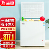 志高（CHIGO）小冰柜家用冷冻小型一级节能省电迷你卧式冷藏保鲜储母乳冷柜 【一级能效 全国联保】 106L 单温单门