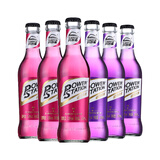 动力火车洋酒鸡尾酒整箱套装苏打酒 洋酒 女士酒预调酒3.5度 248ml整箱 经典混合口味24瓶(诱惑+冷艳口味)