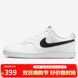 耐克（NIKE）男子运动休闲鞋COURT VISION运动鞋DH2987-101 白黑 44 