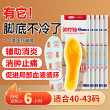 海氏海诺艾暖发热鞋垫暖宝宝贴冬季暖脚神器辅助消炎消肿止痛40-43码20片