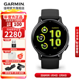 佳明（GARMIN）Active5运动智能手表触控屏血氧心率支付GPS跑步健身腕表户外运动 极夜黑