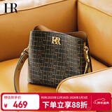 HR赫莲娜包包女包斜挎包女单肩包轻便百搭水桶包女元旦礼物送女友