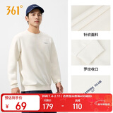 361°卫衣男秋冬季男装宽松圆领运动休闲跑步长袖上衣服652534802-1