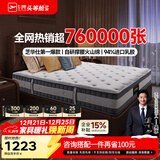 芝华仕5星床垫独立袋装弹簧静音家用乳胶席梦思软硬护脊厚垫明星垫D026 经典版-老款23cm厚-1.8*2M 延期发货（详询客服）