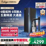 康丽根净水器1100G厨下净水机加热直饮机一体机反渗透0阻垢剂【国家补贴】小黑龙T2800温水流速2.8L/min