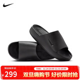 耐克（NIKE）NIKE运动拖鞋可外穿男一字拖CALM休闲鞋FD4116-001黑40