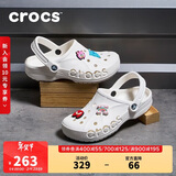 CROCS卡骆驰贝雅洞洞鞋沙滩鞋|10126 白色-100 39(240mm) 