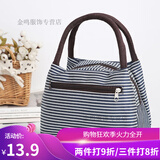 畅印2021布包女帆布手提包小包防泼水便当包多拉链女包新款妈妈买菜包
