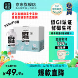 椰子知道光合植造0糖鲜椰汁无糖椰奶椰汁植物蛋白饮料咖啡伴侣330ml*6瓶