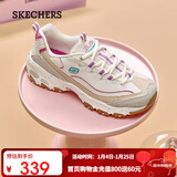 斯凯奇（Skechers）星空熊|秋冬季女鞋厚底增高运动休闲鞋潮流多巴胺色老爹鞋149589 自然色/NMLT 37 尺码偏大，瘦脚建议选小半码