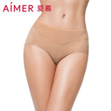 爱慕内裤女经典KiKi裤中腰三角裤轻薄净痕多色AM22100深肤色