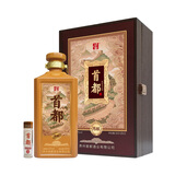 首都贵州首都精品陈酿小批量精调酱香型白酒高端礼盒装 53度 500mL 4瓶