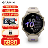 佳明（GARMIN）Forerunner970旗舰铁三户外运动手表ECG心电心率跑表-日光沙47mm