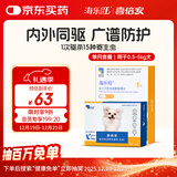 海乐旺 喜倍安 狗狗体内外驱虫 月度套装 （0.5-5kg）