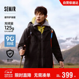 森马（Semir）四防羽绒服中国国家地理系列男三合一两件套冬装109724113110