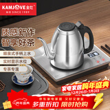 金灶（KAMJOVE）全自动上水电热水壶 智能手柄上水烧水壶 保温泡茶茶具 恒温电茶炉 F7银色版