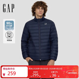 盖璞男装2025秋冬时尚logo轻薄立领羽绒服简约休闲保暖外套657225