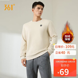 361°卫衣男装秋冬季长袖运动服休闲圆领宽松加绒上衣服652344801D-8