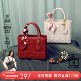 纽芝兰（NUCELLE）戴妃包包女2026手提婚包大容量单肩斜挎包情人节生日礼物送老婆