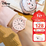 迪士尼（Disney）学生手表简约防水石英表青少年初中生高中生考试手表MK-11887P