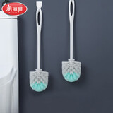 美丽雅马桶刷洗厕所刷子无死角塑料圆头刷头卫生间多用清洁神器壁挂式