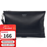 高尔夫（GOLF）男士手包柔软头层牛皮时尚信封钱包手抓包多卡位手拿包父亲节礼物