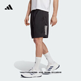 adidas速干舒适网球运动短裤男装夏季阿迪达斯官方HR8726 黑色   XS