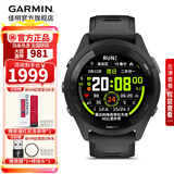佳明（GARMIN）FR265运动手表智能手表腕表户外铁三跑步游泳跑表血氧 新年礼物 Forerunner265 音乐版 极夜黑