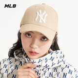 MLB帽子男女棒球帽秋夏时尚鸭舌帽硬顶遮阳送礼3ACP8501N-50BGS