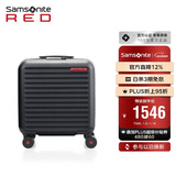 新秀丽（Samsonite）行李箱16英寸拉杆箱便携旅行箱包HG0墨黑色密码登机箱