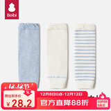 贝比婴儿护膝袜套纯棉秋季新生儿小月龄宝宝长筒护腿婴幼儿爬行不勒腿