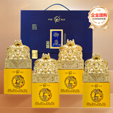 半山农 鹿茸血鹿鞭鹿筋鹿尾酒500ml*4瓶38度 年货礼盒高端送人长辈领导