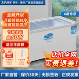 稚乐【工厂直营】冰柜商用 冰柜展示柜超市玻璃冷冻展示柜 展示柜冷藏保鲜柜大容量岛柜商超冰箱 1.6米双温【变频节能50%】【双温】深体岛柜