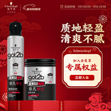 施华蔻（Schwarzkopf）got2b非凡绅士定型套装发胶200ml+发蜡100g定型发蜡发泥新老包装