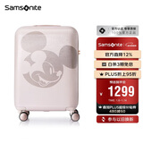 新秀丽（Samsonite）行李箱25英寸拉杆箱迪士尼米奇扩容旅行箱AF9米色托运密码箱