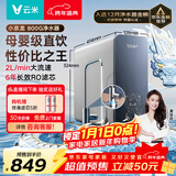 云米（VIOMI）净水器家用小京龙800G纯水ro反渗透厨房厨下式0阻垢剂母婴直饮自来水过滤器净水机 净饮机