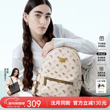 纽芝兰（NUCELLE）沈月同款双肩包女时尚背包大学生书包飞马女包新年生日礼物送女友