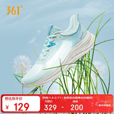 361°运动鞋男鞋飞羽网面透气休闲轻便厚底慢跑步鞋子男672322231-5