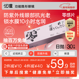 优瞳隐形眼镜日抛近视透明[初零感B1]一次性30片非散光月抛 175度