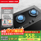 前锋（CHIFFO）燃气灶多腔驱动5.0kW猛火灶多段火力控制 宽域火力 以旧换新可调节底盘熄火保护家用JZT-ZD215-B