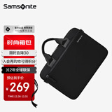 新秀丽（Samsonite）手提电脑包商务男女单肩公文包14英寸苹果笔记本包大容量文件包
