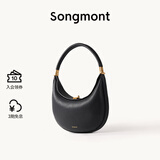 Songmont山下有松松月系列月弯包设计师月牙包秋冬单肩腋下包 黑色 现货