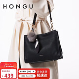 红谷包包女头层牛皮单肩斜挎包通勤气质手提包女士包 新年生日礼物