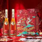 人头马（Remy Martin）洋酒 CLUB优质香槟区干邑白兰地 500ml 双支装 马年新年礼盒