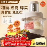 扬子（YANGZI）绞肉机家用绞馅机机多功能料理机和面机辅食机婴儿打泥机智能绞肉和面绞菜一体机J-015